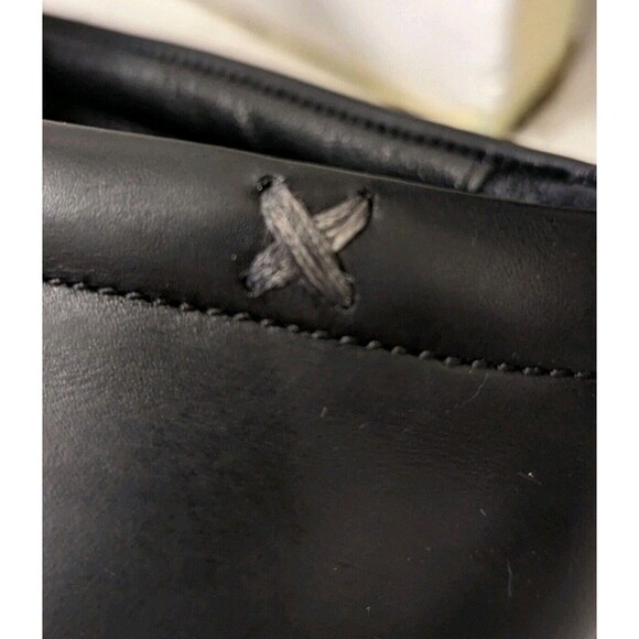 GORDON RUSH Black Made in Italy MEN'S slip-on Loafers Size 8 1/2 - Picture 9 of 10